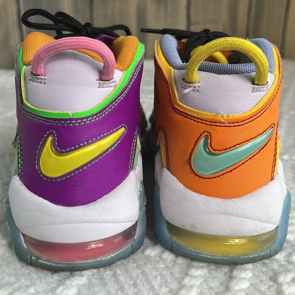 Nike Air. More uptempo multicolored sneakers 4Y